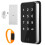 Password Keypad Cabinet Lock, Electronic Keyless Lock With Multi-Unlock Support Waterproof Exterior Touch Screen Interface Low Battery Indicator 4