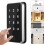 Password Keypad Cabinet Lock, Electronic Keyless Lock With Multi-Unlock Support Waterproof Exterior Touch Screen Interface Low Battery Indicator 5