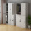 Password Keypad Cabinet Lock, Electronic Keyless Lock With Multi-Unlock Support Waterproof Exterior Touch Screen Interface Low Battery Indicator 7
