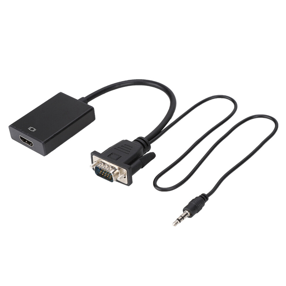 1080P Vga To Hdmi Audio Converter Cable 7790334758816