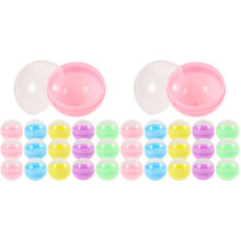 100Pièces Boîtes Rondes Remplissables Pour Cadeaux De Pâques