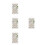 4Sets Artificial Plastic Grass Miniature Tufts for DIY Model Landscape 9