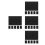 Stickers Route Papier Noir Pour Diorama Trains Miniatures 5