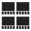 Stickers Route Papier Noir Pour Diorama Trains Miniatures 8