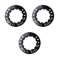 3St Vliegwielschild Aluminium 7075 Zwart Sterk Voor Mountainbike