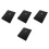 4Pièces -Partitions Noir Plastique Détachable Avec Clip 9