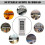 RFID Password Lock With Digital Keypad Keyless Entry Door Lock System Stainless Steel Electronic Deadbolt Auto Lock Function Security Lock For Smart 8