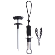 9Pièces Extracteurs Crochets Noir Acier Inoxydable Pince