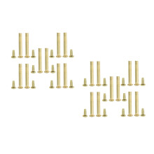 20Sets Rvs Gouden Vouwwaaier Reparatie Kit Met Klinknagels En Moeren