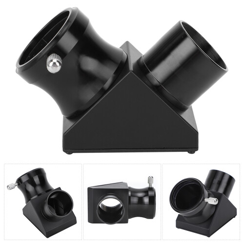 1.25inch 90 Black Erect Image Lens for Telescope Universal Accessory 2