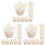 600Pcs White Decorative Cake Cups Nonstick Baking Liners for Party 2