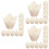 600Pcs White Decorative Cake Cups Nonstick Baking Liners for Party 6
