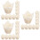 600Pcs White Decorative Cake Cups Nonstick Baking Liners for Party 7