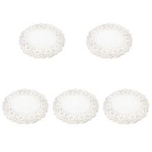 De Papiers Dentelle Blancs Ronds Pour Gâteaux Pâtisseries
