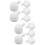 10Pièces Inserts Bulles Tpr Pour Jouets À Presser Sensory DIY 8