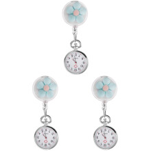 3St Sky-Blue Cartoon Nurse Clip-on Duurzaam En Praktisch
