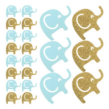 Worgeous Baby Bear Gender Reveal Decorations Birthday Confetti