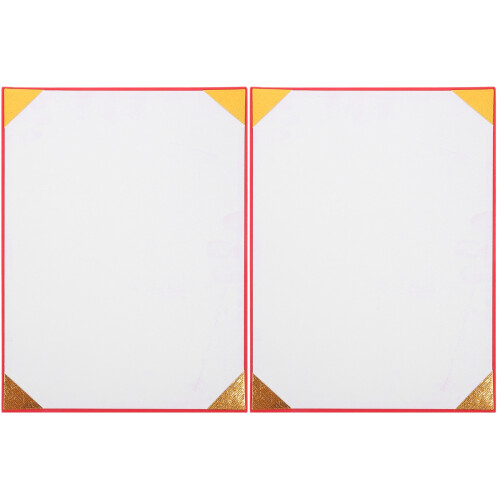 2Pièces Certificat Rouge Pour École