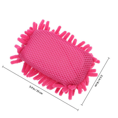 2St Stofvrije Chalkboard Cleaner, Soft Chenille Whiteboard Eraser 1