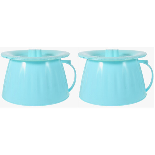 2Pièces Pot De Portable En PP Résistant Pour