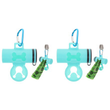2Pièces Porte- Crottes Résistant Suspendu Couleurs Variées Compact