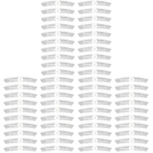 60Pièces Réflecteurs Blancs Visibilité Faciles