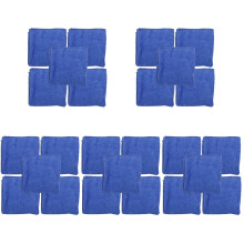 25Pièces Linge Microfibres Lavable D'inde