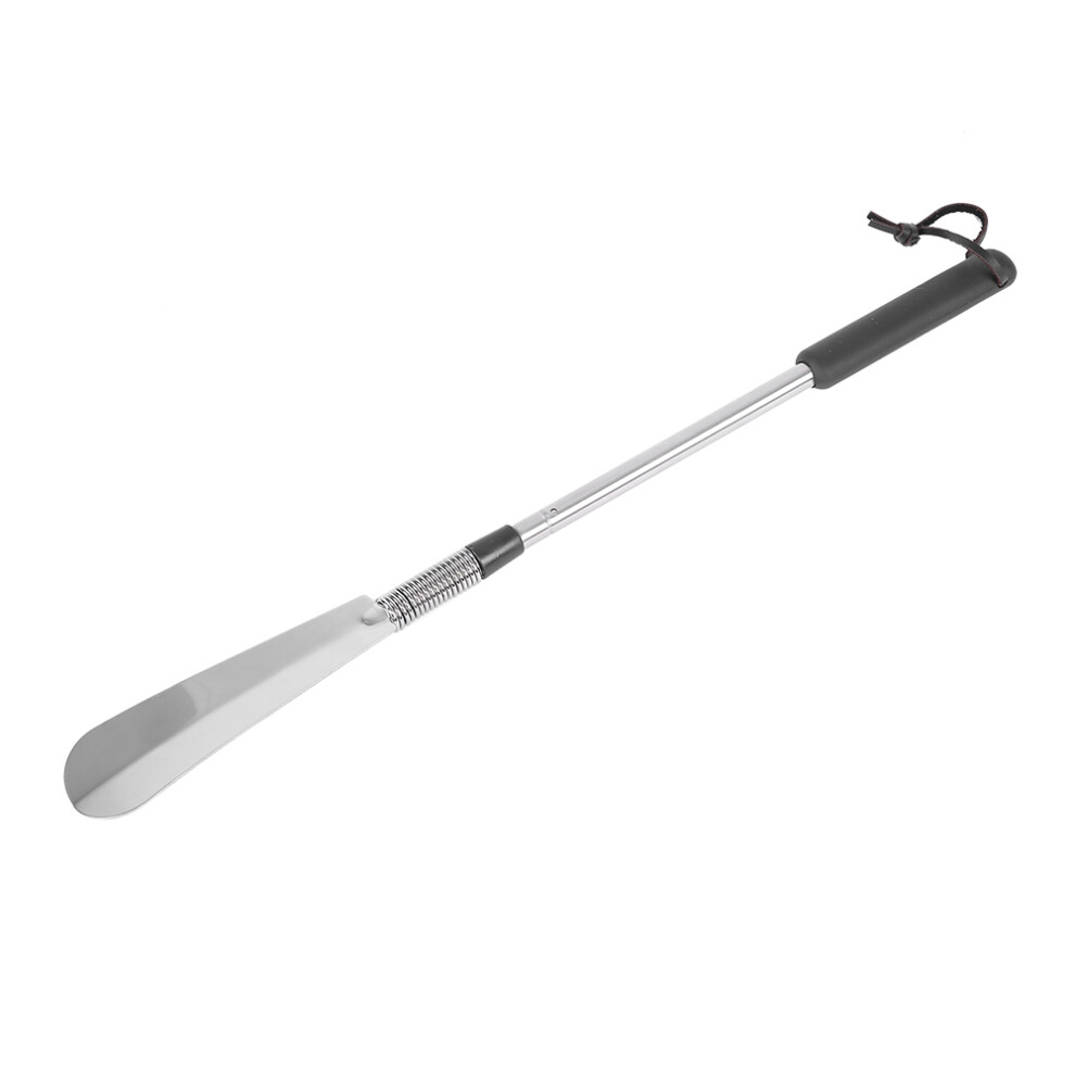 Telescopic Stainless Steel Shoe Horn for Elderly 41.5cm Agile & Durable