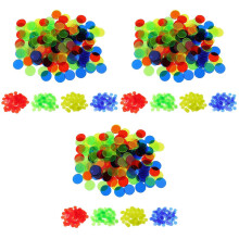 300Pièces Accessoires Plastique Couleurs Vives Pour Activités