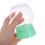 24Pcs Empty Plastic Snow Globes DIY Kit Clear Ball for Unique Decor 6