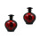 2Pcs Black Sealed Ceramic Bottles Multifunctional Food Storage Jars 11