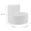 4Pcs White Foam Round Cake Models Ideal for Cake Decorating Skills 8