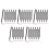 5 Marqueurs Roll Pelables Pour Tissu Verre DIY 8