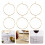 600Pièces Marques Verres Or Design Simple Pour Anniversaires 10