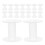 20Pcs Durable Transparent Plastic Embroidery and Craft Thread Spools 1