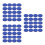 300Pcs Blue Cotton Scenting Pads Mini Round Aromatherapy Diffuser 4