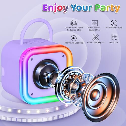 Spinosaurus Mini Karaoke Machine for Kids 2