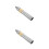 2Pièces Pointe Ornementale Tai Chi Épée Acier Inoxydable 4