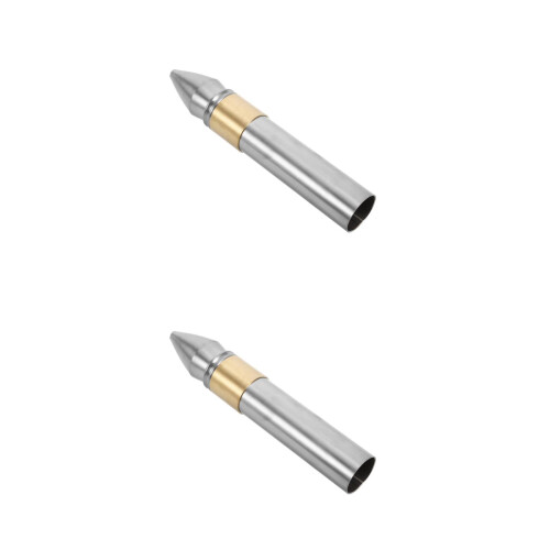 2Pièces Pointe Ornementale Tai Chi Épée Acier Inoxydable 2
