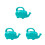 3Pcs Watering Can Portable Plastic Sprinkler for Plants 7