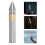 2Pièces Pointe Ornementale Tai Chi Épée Acier Inoxydable 9