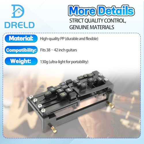 DRELD Guitar Chord Presser for Beginners 2