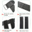 Adjustable Ankle Weights for Leg Workout - Anti-Slip 10