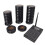 Queue Call Pager Restaurant Pager System, Wireless Guest Paging System Long Range Signal Three Alert Modes Durable Construction Vibration Flash 4