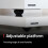 Fluance IB40 Turntable Isolation Base Anti-Vibration Wood Platform 4