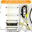 30ft Cloth-Covered Pushback Guitar Wire Set 5