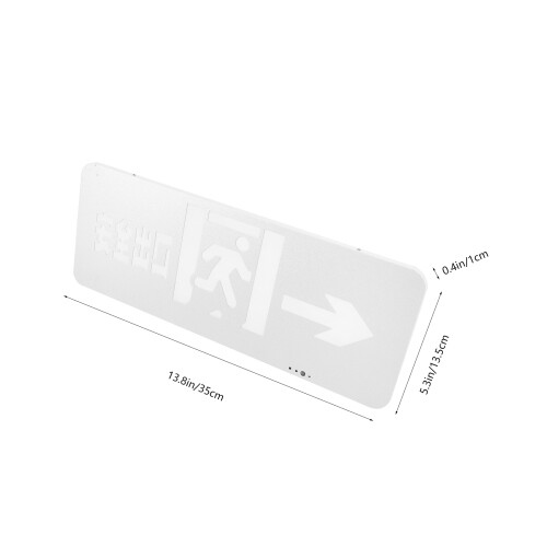 Sortie LED Inox Lampe D'urgence Suspendue 1