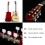 Classical Guitar String Tuning Pegs Silver Guitar Machine Heads Set 3L 3R 5