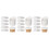 300Pcs Household Disposable Cup Covers White Paper Stackable 11