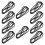 50Pcs Black Polyester Drawstring Cord for Sweatpants and Pants Repair 2